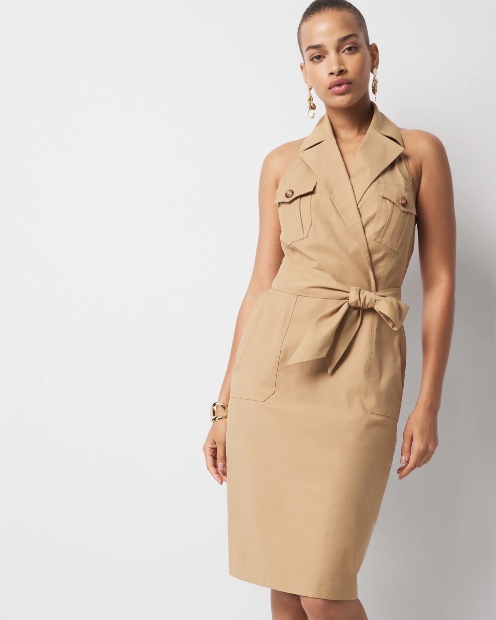 WHBM_SL Trench Wrap